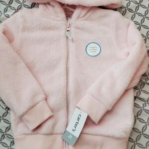 Brand new Carter's pink hoodie